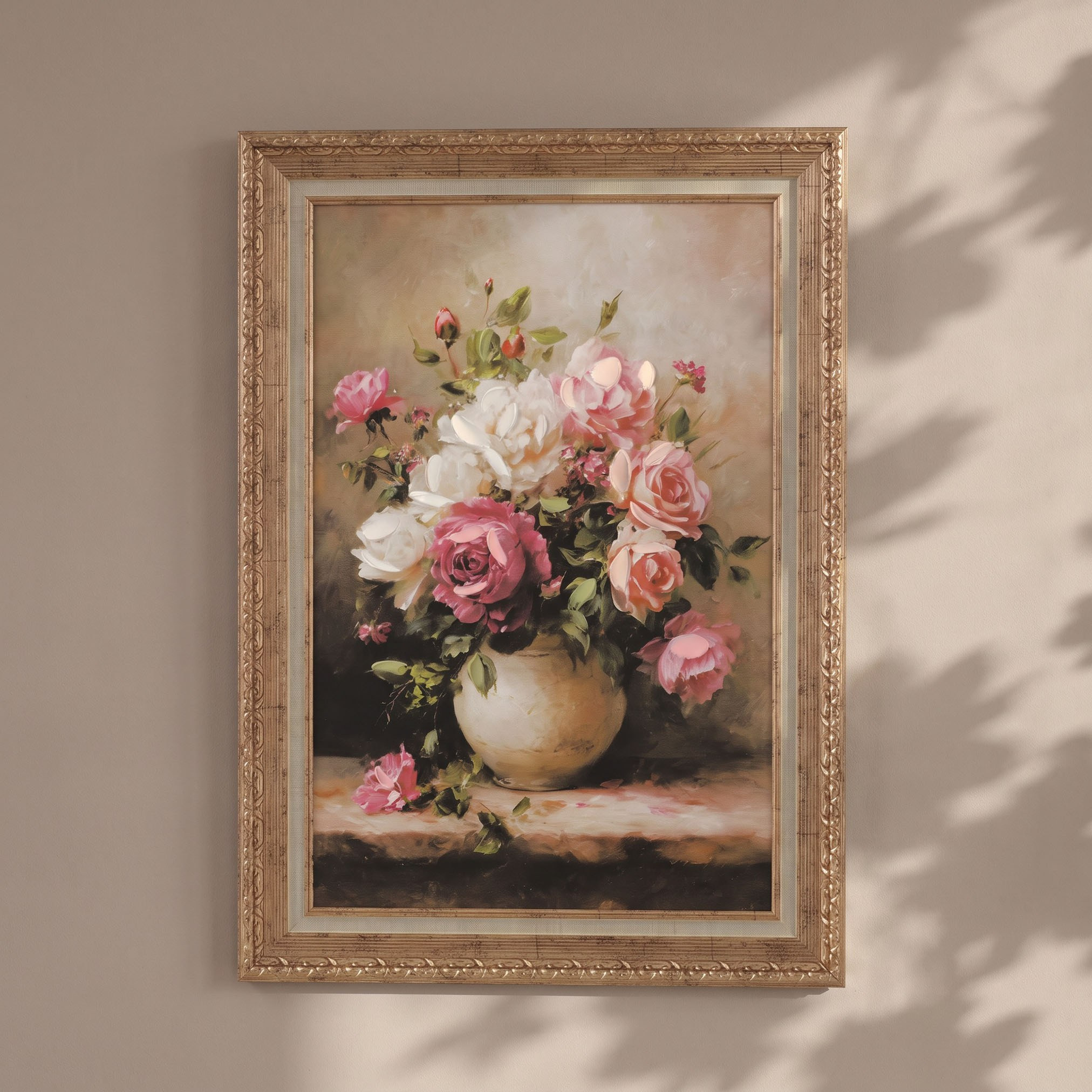 Botanique Rimas Framed Canvas Wall Art - 50x70 cm-household-walldecorandmirrors-wallart-image-1