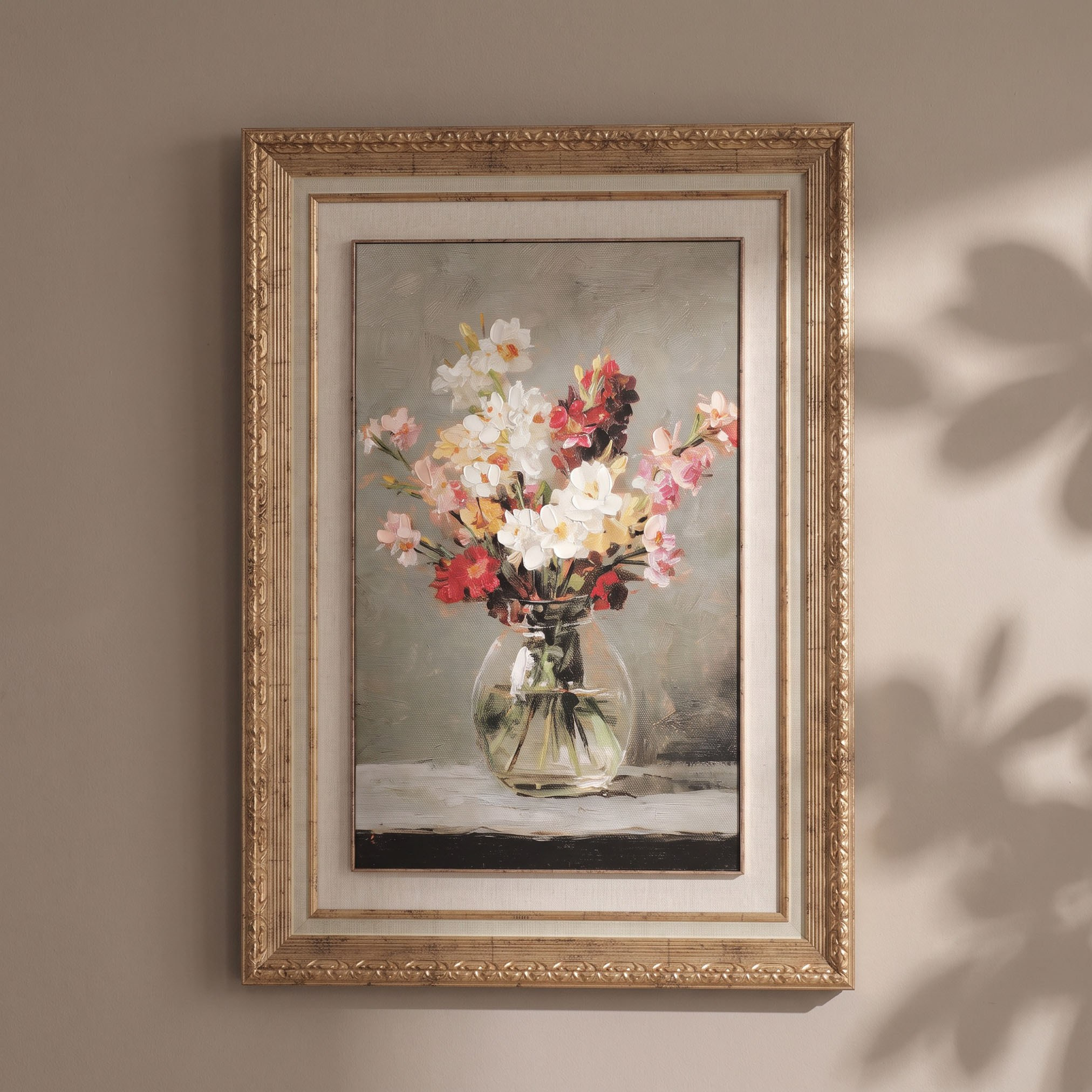 Botanique Nawara Framed Canvas Wall Art - 50x70 cm-household-walldecorandmirrors-wallart-image-1