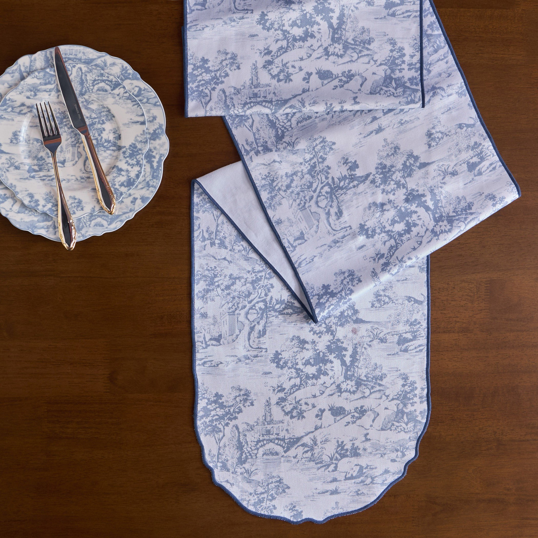مفرش طاولة - بوتانيك - 33x180 سم-household-dining-tablelinen-runnersandtablecovers-image-1