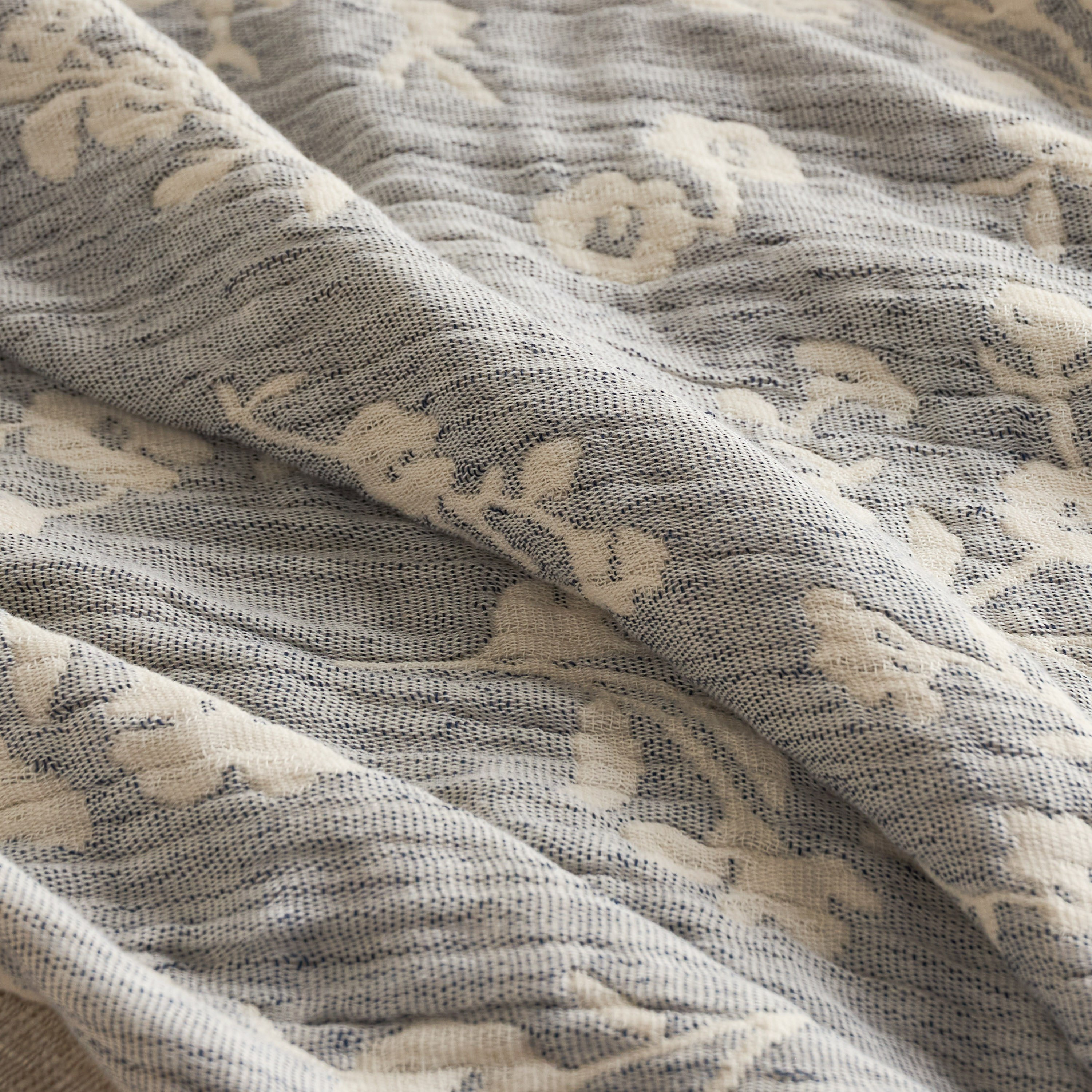 بطانية خفيفة قطن - تشيلسي - 130x170 سم-household-cushionsandthrows-throwsandblankets-throws-image-2