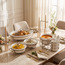 طقم شوربة بورسلين بنقوش النخيل 16 قطعة - فيدا-household-dining-serveware-foodwarmersandcasseroles-image-1