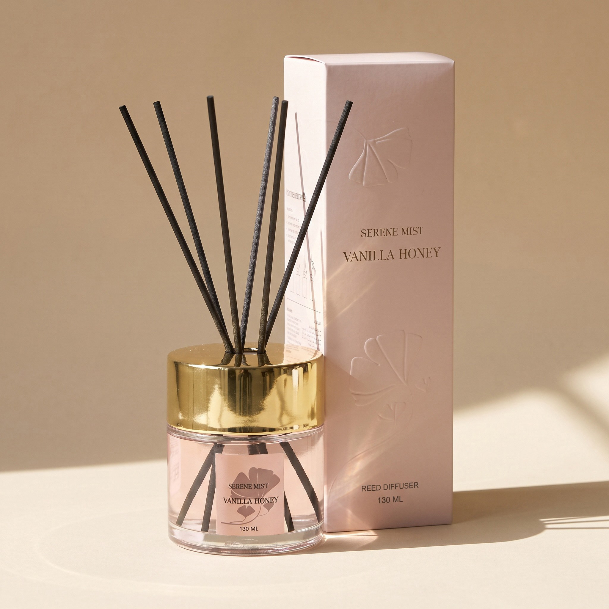 Serene Mist Vanilla Honey Reed Diffuser - 130 ml-household-homefragrance-reeddiffusers-image-2