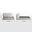 Nordic French Queen Bed - 160x200 cm-furniture-bedroom-beds-queenbeds-image-7