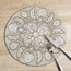 Karen Beaded 1-Piece Placemat-household-dining-tablelinen-placemats-image-1