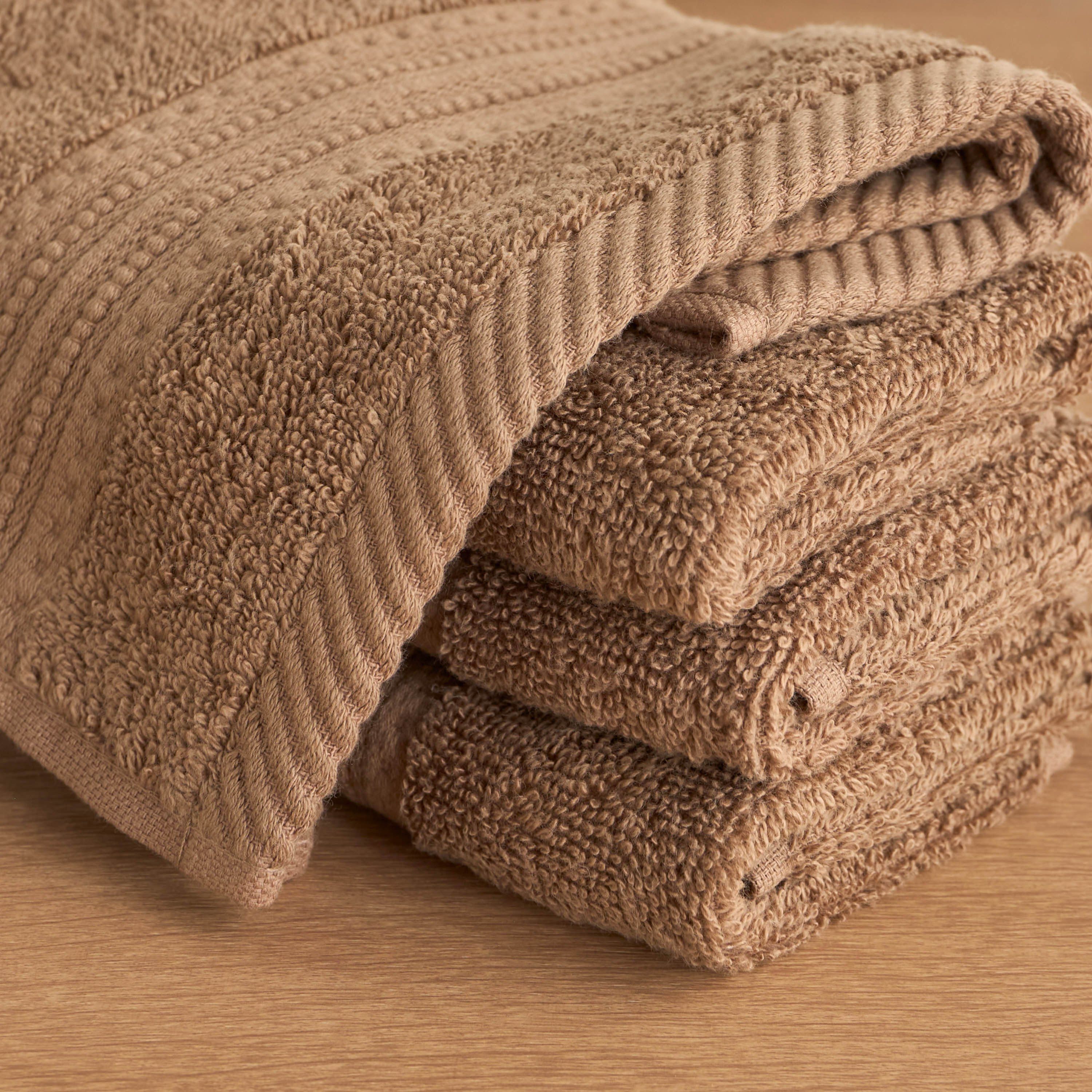 طقم مناشف يد قطن 600 غرام لكل متر مربع 4 قطع - سيرينا - 30x30 سم-household-bathandlaundry-bathlinen-towels-image-2