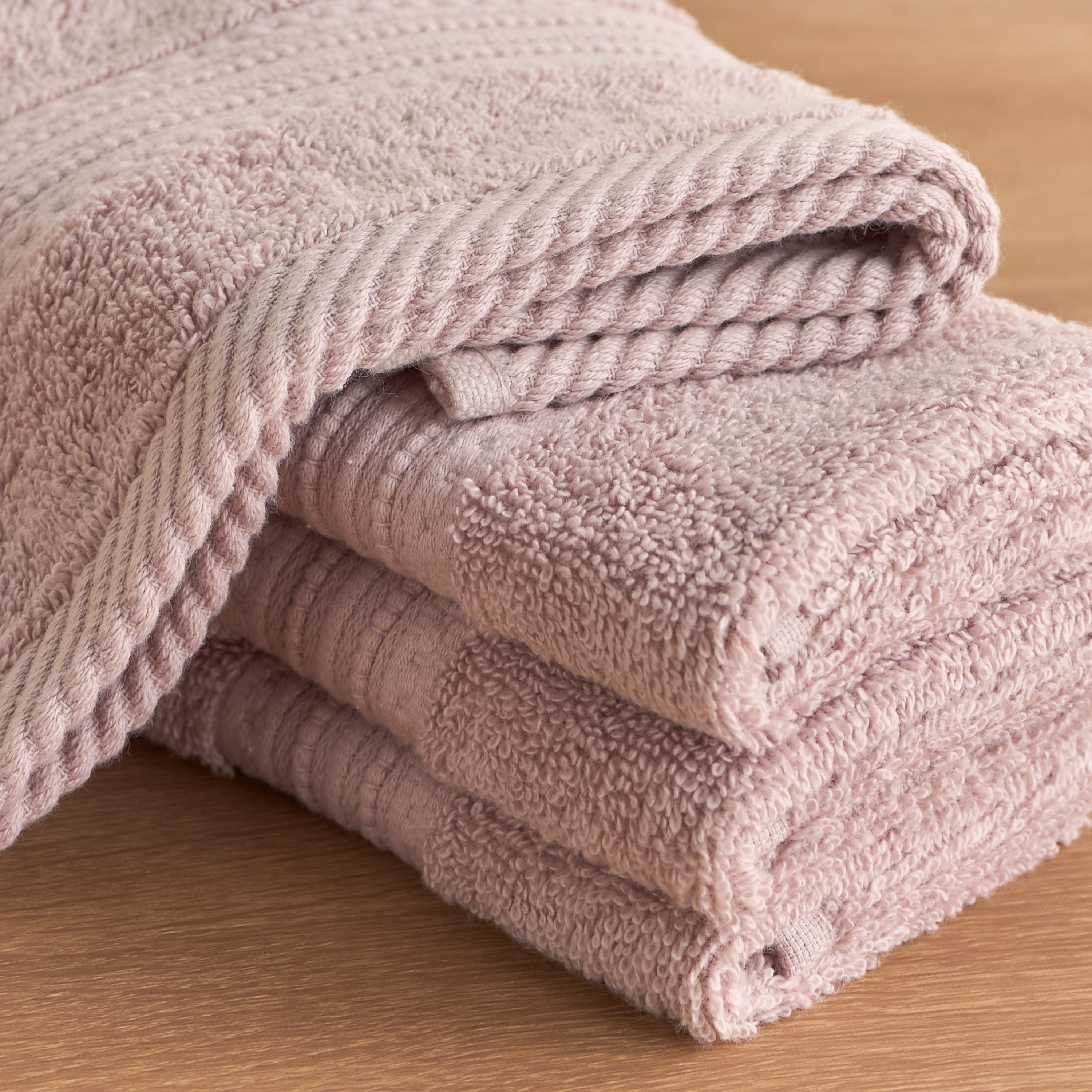 طقم مناشف يد قطن 600 غرام لكل متر مربع 4 قطع - سيرينا - 30x30 سم-household-bathandlaundry-bathlinen-towels-image-2