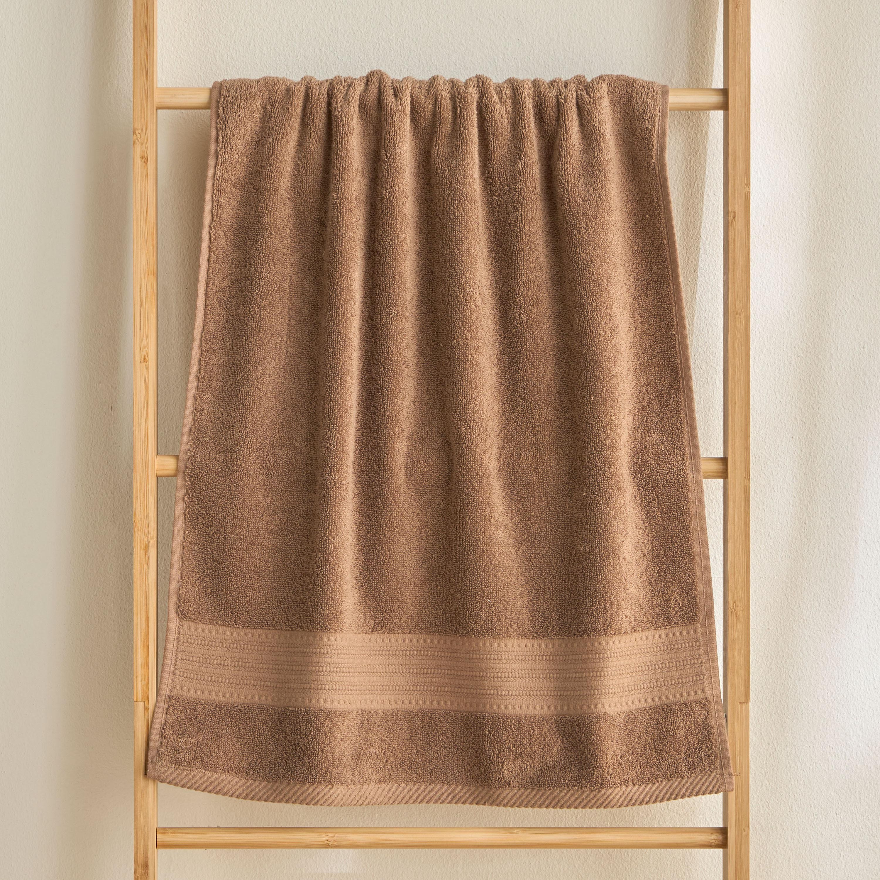 منشفة يد قطن بكثافة 600 جرام لكل متر مربع - سيرينا - 50x100 سم-household-bathandlaundry-bathlinen-towels-image-2