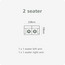 Swin 2-Seater Fabric Modular Sofa - Grey-InfluencerCodes_Ramadan26_All_20012026-image-4
