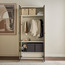 Falcon 2 Door Swing Wardrobe with Drawer - Reflective Glass-InfluencerCodes_Ramadan26_All_20012026-image-4