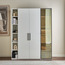 Falcon 3 Door Swing Wardrobe with Drawer - Reflective Glass/HG White-InfluencerCodes_Ramadan26_All_20012026-image-2