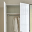 Falcon 5 Door Swing Wardrobe with Drawer - HG White/Reflective-InfluencerCodes_Ramadan26_All_20012026-image-4