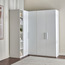 Falcon 4 Door Corner Wardrobe with Drawer - White Oak-InfluencerCodes_Ramadan26_All_20012026-image-1