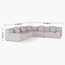 كنبة ركنية يسار 4 مقاعد - لاونج-furniture-sofaandseating-cornersofas-image-1