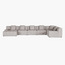 Lounge 6 Seater Right Corner Sofa with Left Chaise-furniture-sofaandseating-cornersofas-image-1