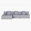 Lounge 3-Seater Sofa with Left Chaise-furniture-sofaandseating-cornersofas-image-1