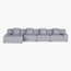 Lounge 4-Seater Sofa with Left Chaise-furniture-sofaandseating-cornersofas-image-1