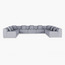 Lounge 7-Seater U-Shaped Sofa-furniture-sofaandseating-cornersofas-image-1