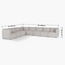 كنبة ركنية يسار بـ7 مقاعد - ليفين-furniture-sofaandseating-cornersofas-image-1
