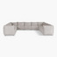 Levin 9 Seater U-Shaped Sofa-furniture-sofaandseating-cornersofas-image-1