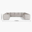 Levin 9 Seater U-Shaped Sofa-furniture-sofaandseating-cornersofas-image-3