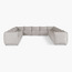 Levin 11 Seater U-Shaped Sofa-furniture-sofaandseating-cornersofas-image-1