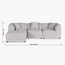 كنبة 3 مقاعد مع مقعد عثماني - ليندرو-furniture-sofaandseating-sofasandsofasets-image-1