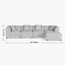كنبة 4 مقاعد مع مقعد عثماني - ليندرو-furniture-sofaandseating-sofasandsofasets-image-1