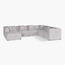 Leandro 5 Seater Right Corner Sofa with Ottoman-furniture-sofaandseating-cornersofas-image-1