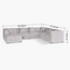 Leandro 5 Seater Right Corner Sofa with Ottoman-furniture-sofaandseating-cornersofas-image-3