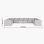 Leandro 8 Seater U-Shaped Sofa-furniture-sofaandseating-cornersofas-image-3