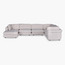 Myers 5 Seater Right Corner Sofa with Ottoman-furniture-sofaandseating-cornersofas-image-1