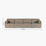 كنبة 4 مقاعد - إيتيرنو بلس-furniture-sofaandseating-sofasandsofasets-image-1