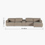 كنبة 4 مقاعد مع شيزلونج أيمن وطاولة كونسول - إيتيرنو بلس-furniture-sofaandseating-cornersofas-image-1