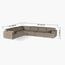 Eterno Plus 5 Seater Left Corner Sofa-furniture-sofaandseating-cornersofas-image-8
