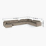 Eterno Plus 6 Seater Right Corner Sofa with Left Chaise and Console-furniture-sofaandseating-cornersofas-image-9