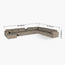 Eterno Plus 7 Seater Right Corner Sofa with Left Chaise and Console-furniture-sofaandseating-cornersofas-image-9