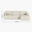 Eterno Plus 3 Seater Sofa with Right Chaise-furniture-sofaandseating-cornersofas-image-6