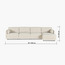 Eterno Plus 4 Seater Sofa with Right Chaise-furniture-sofaandseating-cornersofas-image-6