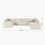 Eterno Plus 5 Seater Right Corner Sofa with Left Arm-furniture-sofaandseating-cornersofas-image-7