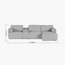 Eterno Plus 3 Seater Sofa with Right Chaise and Console-furniture-sofaandseating-cornersofas-image-9