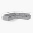 Eterno Plus 4 Seater Left Corner Sofa-furniture-sofaandseating-cornersofas-image-9
