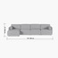 Eterno Plus 4 Seater Sofa with Left Chaise-furniture-sofaandseating-cornersofas-image-8