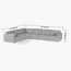 Eterno Plus 5 Seater Left Corner Sofa-furniture-sofaandseating-cornersofas-image-9