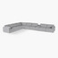 Eterno Plus 7 Seater Left Corner Sofa with Console-furniture-sofaandseating-cornersofas-image-9
