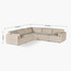 Eterno Plus 4 Seater Left Corner Sofa-furniture-sofaandseating-cornersofas-image-7