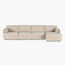 Eterno Plus 4 Seater Sofa with Right Chaise-furniture-sofaandseating-cornersofas-image-2