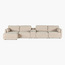 Eterno Plus 4 Seater Sofa with Left Chaise and Console-furniture-sofaandseating-cornersofas-image-2