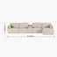Eterno Plus 4 Seater Sofa with Right Chaise and Console-furniture-sofaandseating-cornersofas-image-7