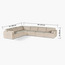 Eterno Plus 5 Seater Left Corner Sofa-furniture-sofaandseating-cornersofas-image-7