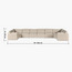 Eterno Plus 6 Seater U-Shaped Sofa-furniture-sofaandseating-cornersofas-image-4